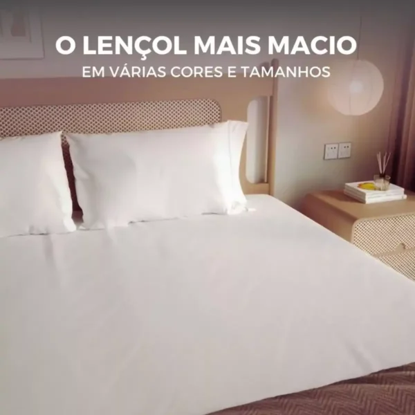 Jogo de Lençol 500 Fios Solteiro Casal Queen King