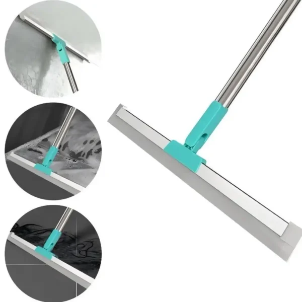 Rodo de Silicone Multiuso Piso e Vidros Uso Duplo - Imagem 9