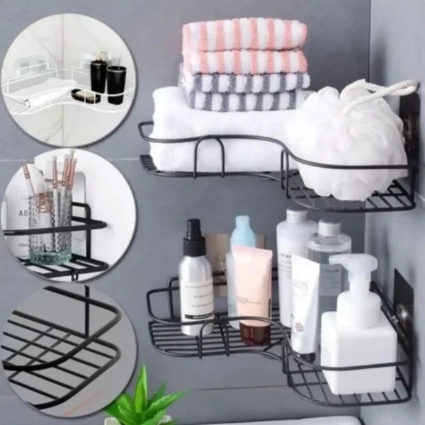 Suporte para Prateleira Kit com 2 mais Alto Adesivos - Imagem 2
