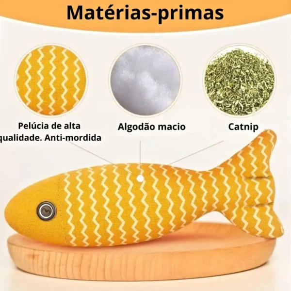 Brinquedos para Gato Catnip Interativo Resistente À Mordida Erva Para Gatos - Imagem 6