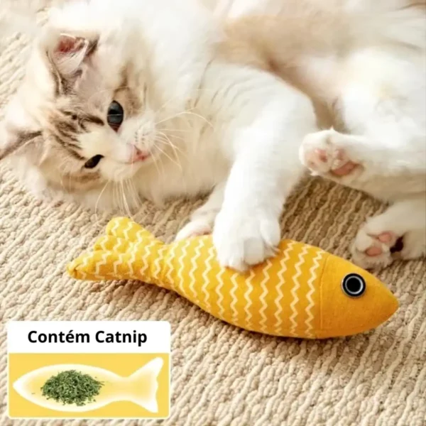 Brinquedos para Gato Catnip Interativo Resistente À Mordida Erva Para Gatos - Imagem 5