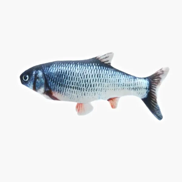 Brinquedos para Gato Interativo Peixe Elétrico Recarregável USB - Imagem 8