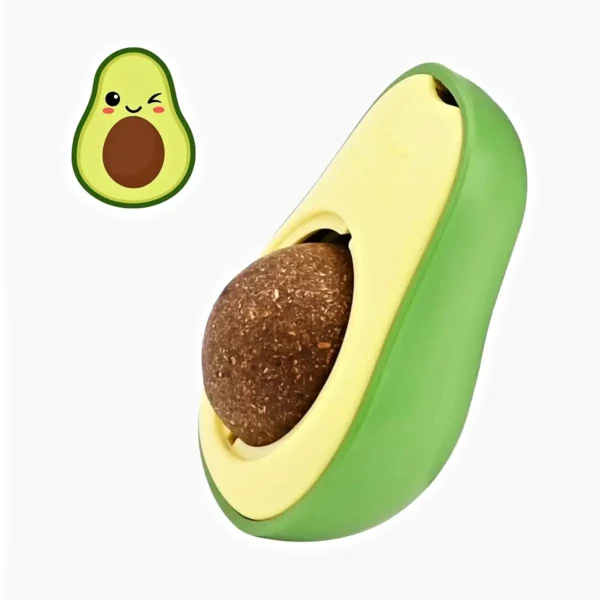Brinquedos para Gato KIT 3 Abacate Lambe Adesivo Gruda na Parede - Imagem 3