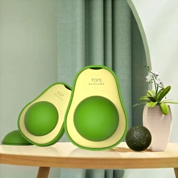 Brinquedos para Gato KIT 3 Abacate Lambe Adesivo Gruda na Parede - Imagem 5