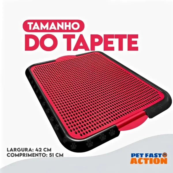 Sanitário Higiênico Cachorro Tapete Banheiro Lavável para Pet - Imagem 8