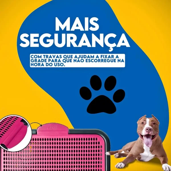 Sanitário Higiênico Cachorro Tapete Banheiro Lavável para Pet - Imagem 4