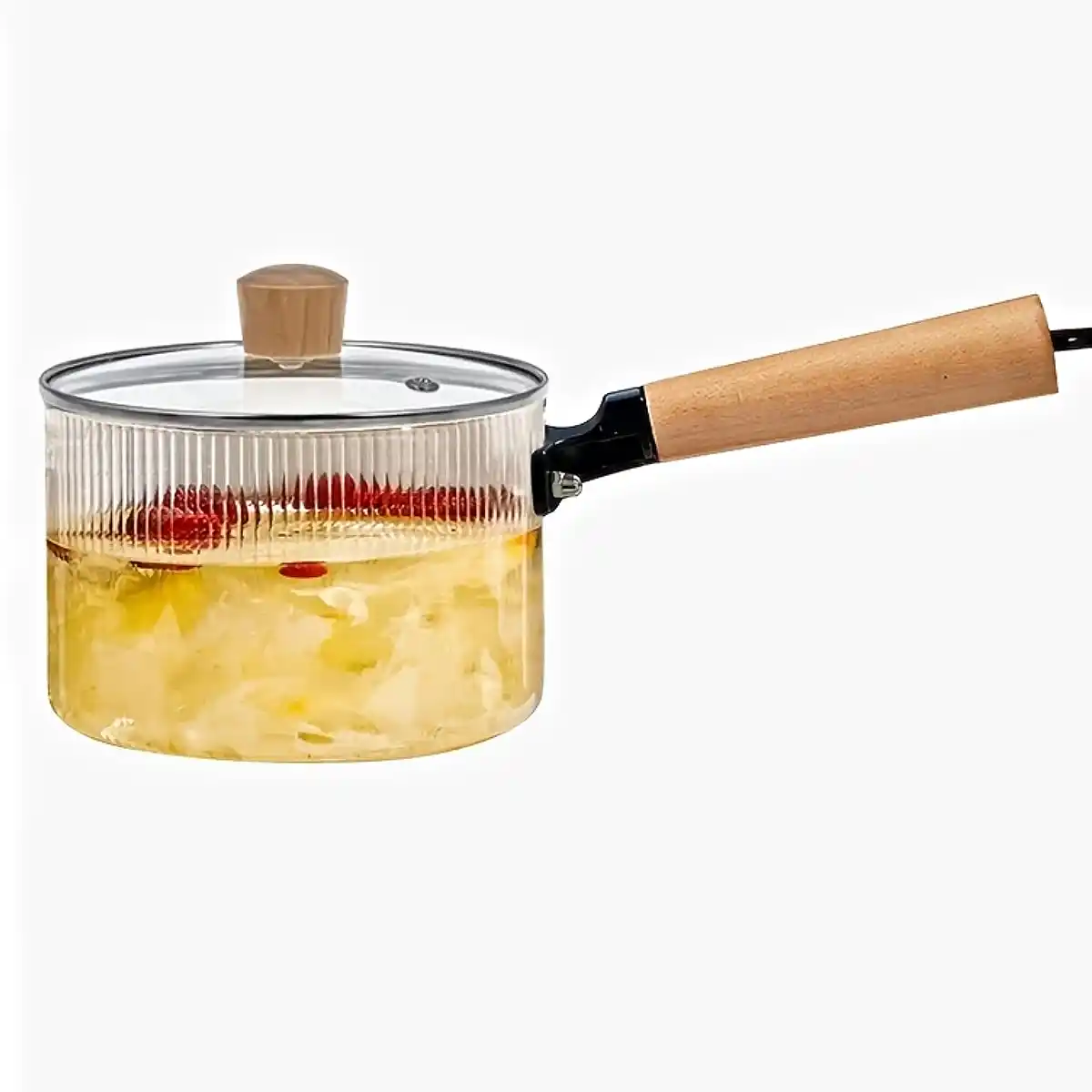 Panela de Vidro para Cozinhar no Fogão Transparente com Tampa e Alça_TEMU_05
